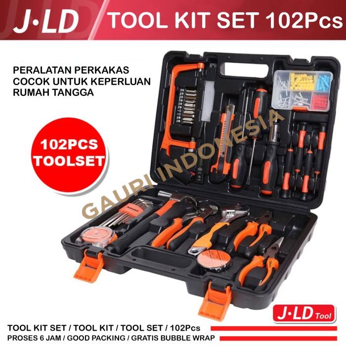 Tool Set | Tool Kit 102Pc Full Set | Tool Box | Tool Kit | Pertukangan