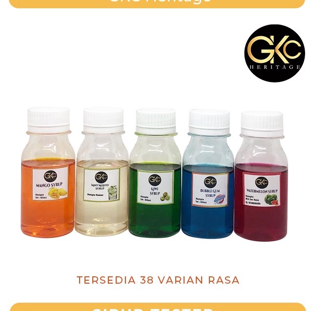 

Terkini Paket Tester / Sample Sirup 5 botol GKC Heritage @ 60ml F77 ➥