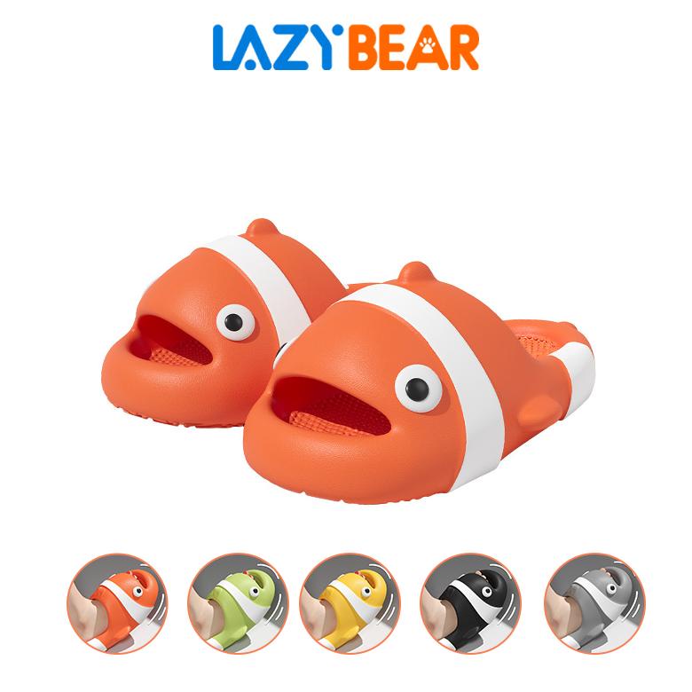 BISA COD Lazy Bear Sendal Jelly Wanita /  Sandal Nemo / Sandal Lucu Import / Sandal Karakter Ikan De