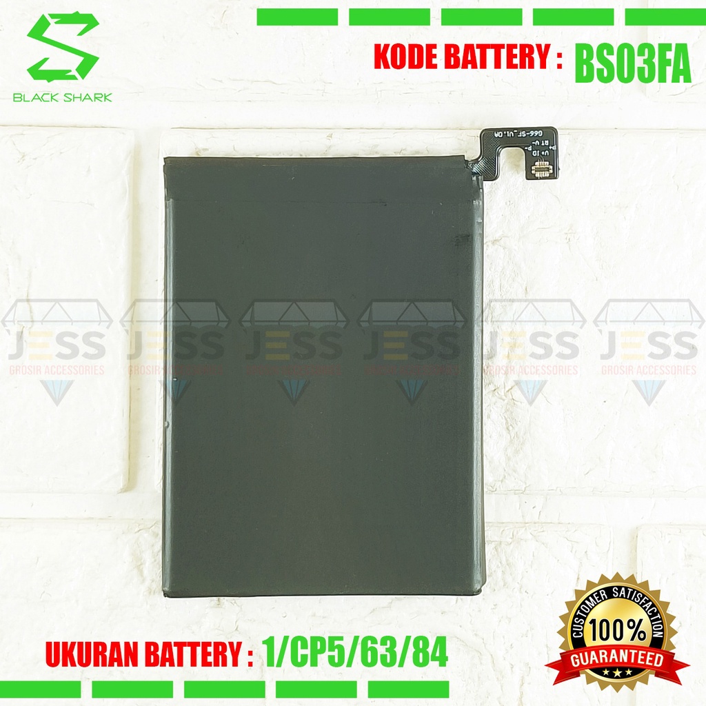 Baterai Battery Original XIAOMI BS02FA BSO2FA BS03FA BSO3FA For Type Black Shark 2 - SKW-A0 - SKW-H0 &amp; BlackShark 2 Pro DLT-H0 - DLT-A0