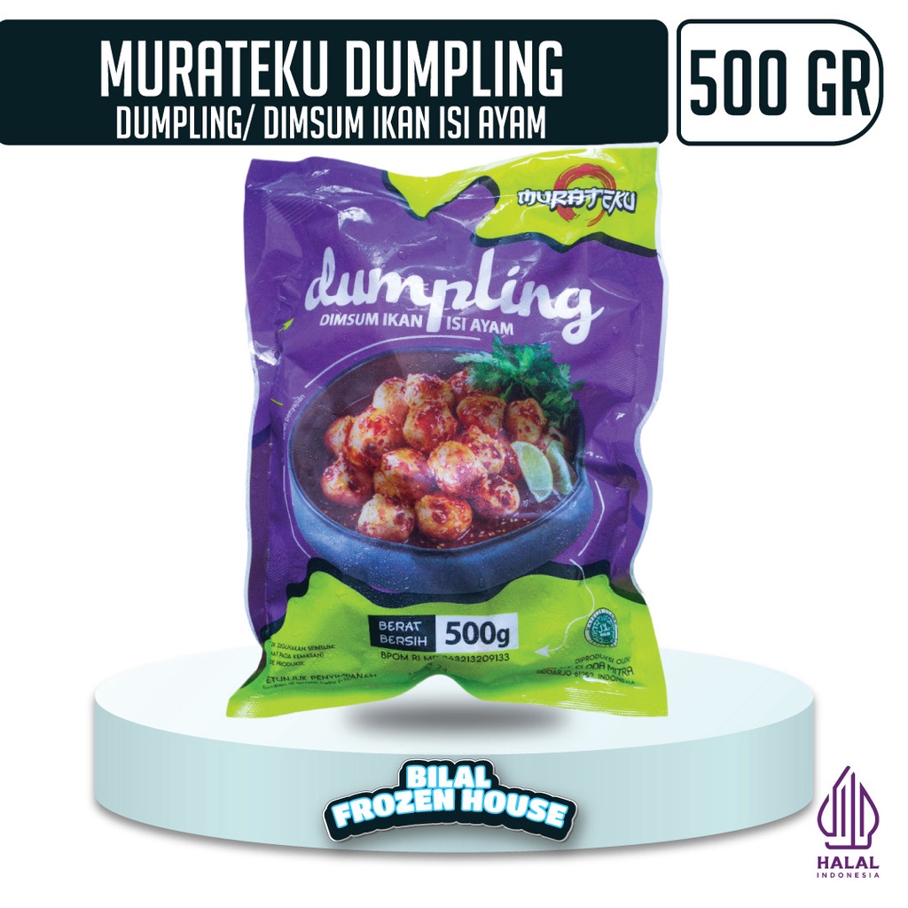 

Murateku Dumpling Chicken 500gr - Dumpling Ikan Isi Ayam