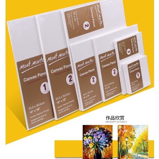 

on✹Harga Termurah✹ KKV-MontMarte·CMPL1318 Oil Painting Board / Canvas Lukis Mini DIY W67