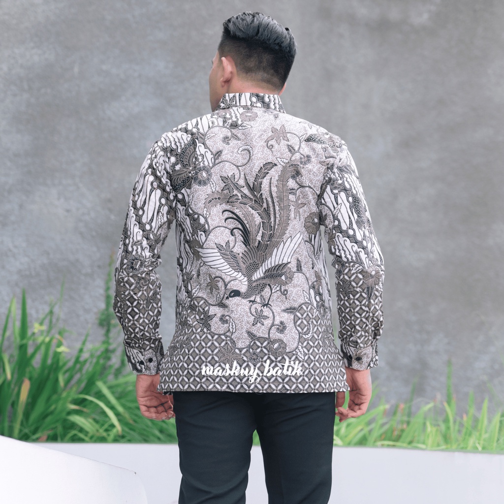 BAJU BATIK PRIA LENGAN PANJANG PEKSILAWAN FULL FURING PREMIUM SLIMFIT S M L XL XXL CASUAL KASUAL KEMEJA FORMAL COWOK LAMARAN WISUDA SEKOLAH KERJA ASLI SOLO ORIGINAL TEBAL TERLARIS TERBARU