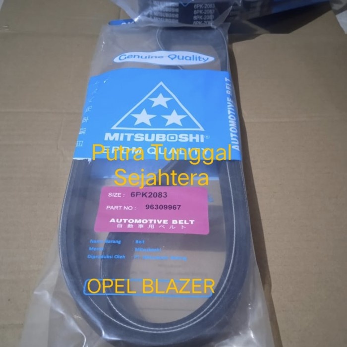 Van Belt Fan Belt 6PK 2083 Opel Blazer