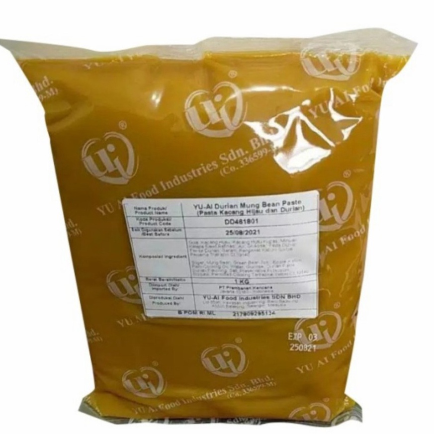 

Ready Yuai filling durian isian roti pia mooncake kue bulan yu ai 1 kg Malaysia 59