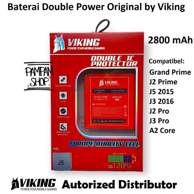 Baterai VIKING Double Power Original Samsung Galaxy J2 Prime G532 Ori