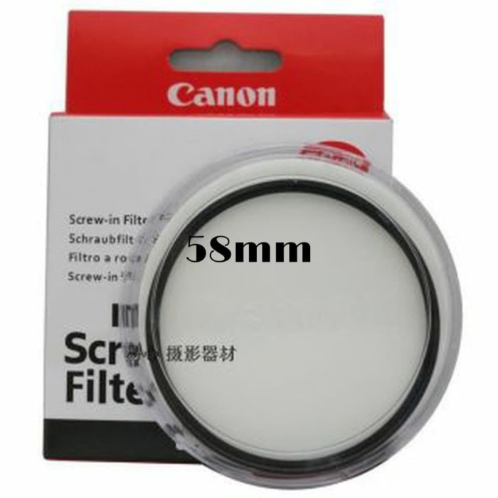 MUST HAVE FILTER UV CANON 52MM( CANON 1100/1200/1300/550D/600D/700D/50D/60D/70D) TERBARU
