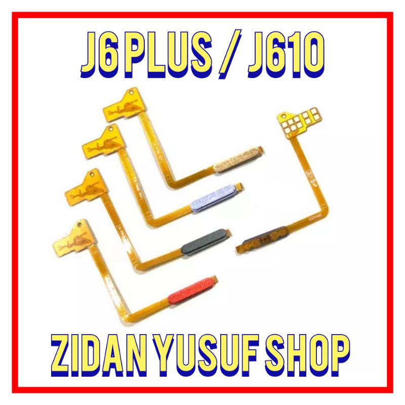 FLEXIBLE ON OFF FINGERPRINT SIDIK JARI SAMSUNG J6 PLUS / J6+ / J610