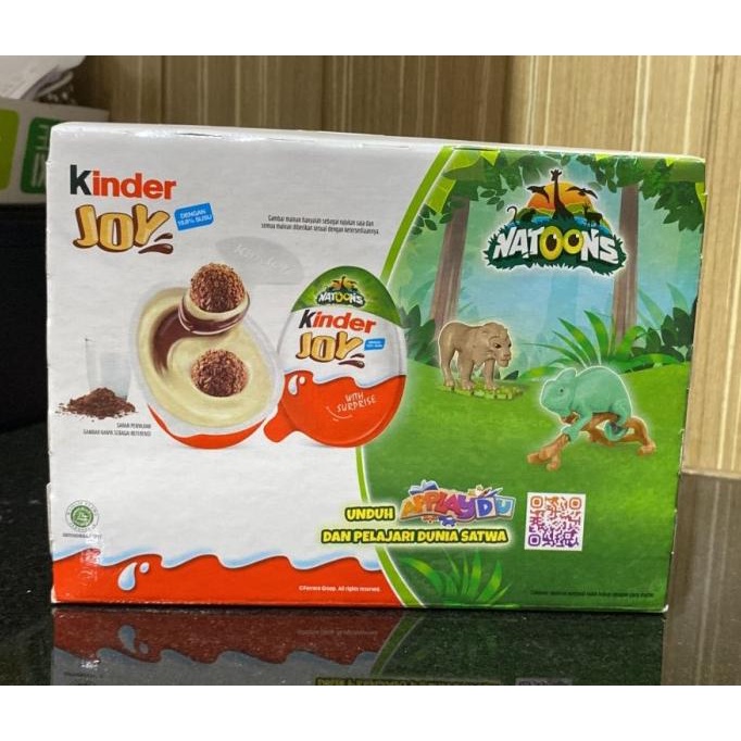 

Kinder Joy Chocolate Crispy Natoons 1 box isi 24 pcs