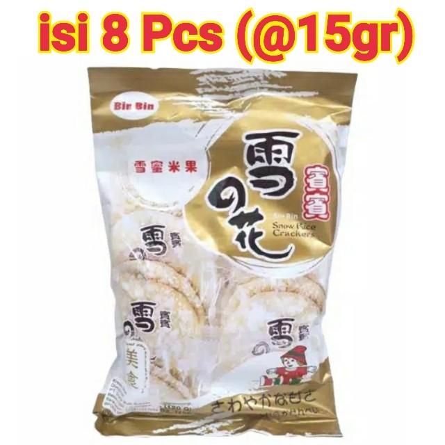 

[Logo HALAL] Bin Bin Snow Rice Crackers isi 120gr Best Seller