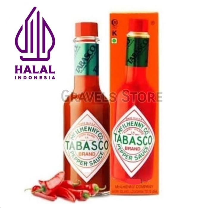 

[60ml] Tabasco Red Pepper Sauce - Saus Cabe Saos Steak / Pizza USA Best Seller