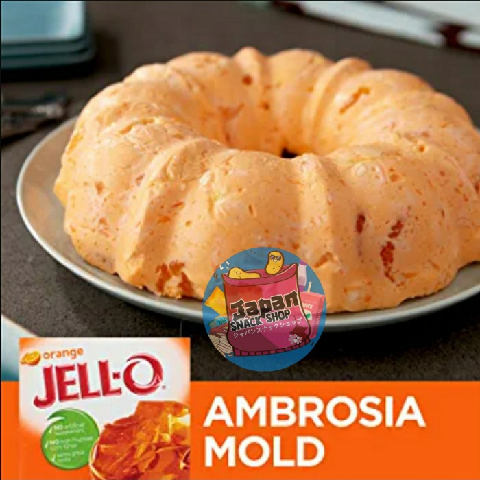 

Jell-O Gelatin Dessert Orange Jelly Powder / Pudding Instan / Agaragar