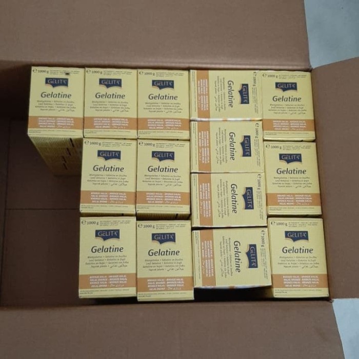 

Gelatine Lembaran/ Gelita Gelatine Sheet -30 Lembar