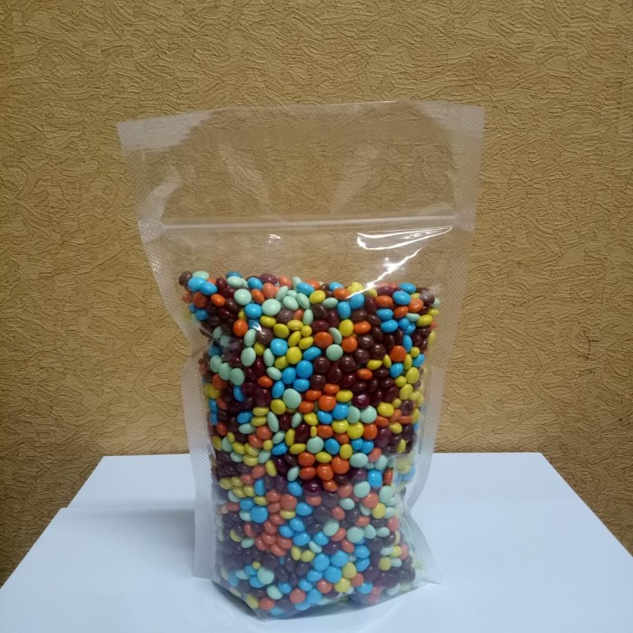 

Rainbow Choco Chips Stengah Bulat 3Kg / Topping Cokelat / Chocolate