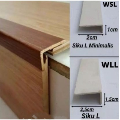 Hamp Wll List Siku L Siku Tangga Pvc Lis M Parkit Ending Pvc Plastik Skirti
