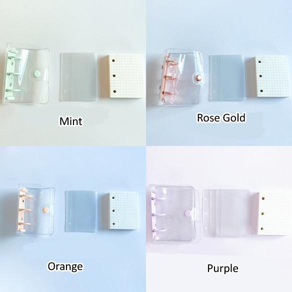 

Binder mini polos 3 ring termasuk isi kertas refill 80 lembar HB1290