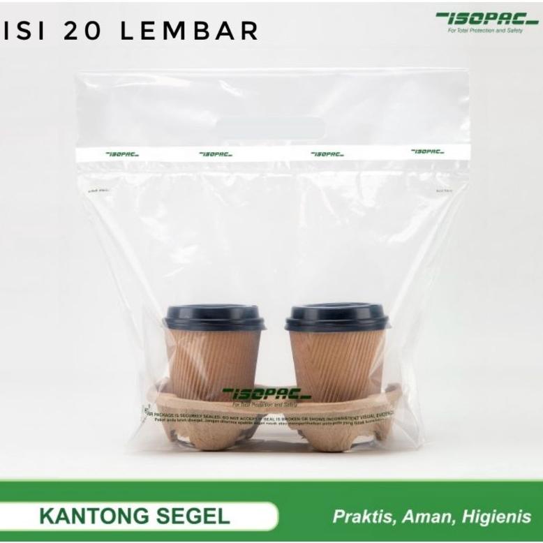 

New Kantong Kemasan Bersegel Isopac Ukuran M