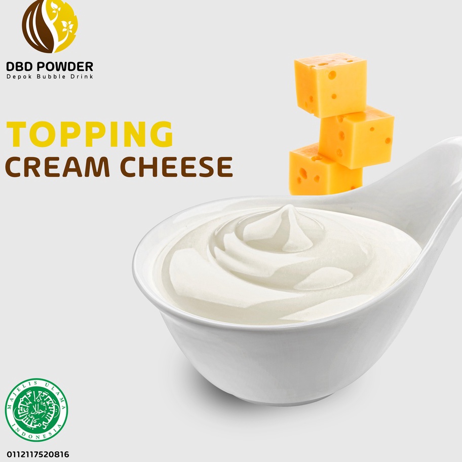 

✨MEGA ⚡ALE✨ Topping Cream Cheese - Topping Cheese Cream (Kemasan 500gr)
