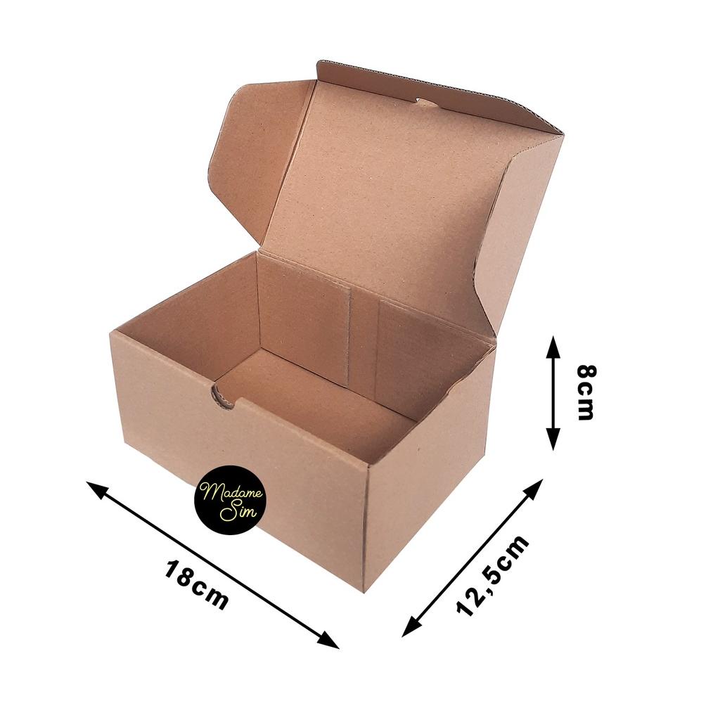 

New BOX - KOTAK - KARDUS - DUS 18x12,5x8 (ISI : 10 PCS)