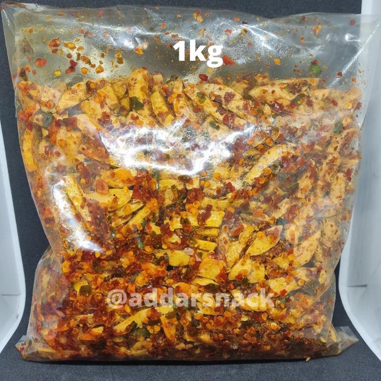 

Promo Basreng Stik Bumbu Basah Daun Jeruk Netto 1Kg
