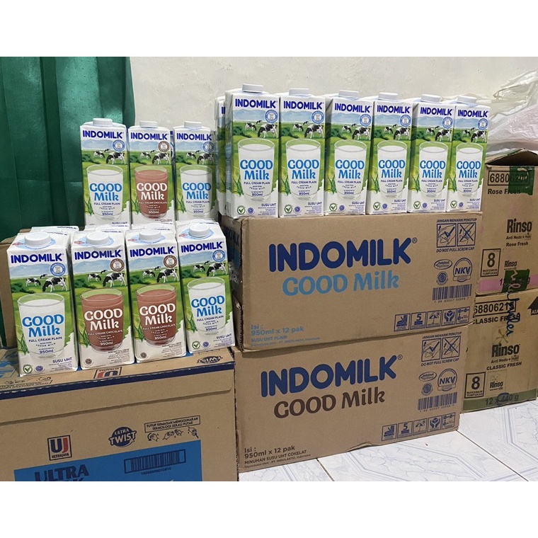 

ORIGINAL% Indomilk 950ml