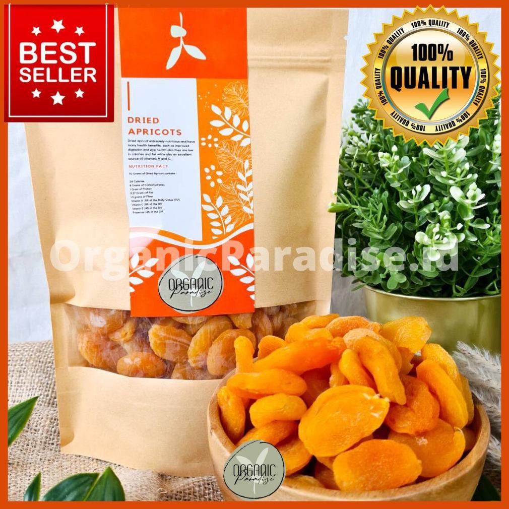 

Sale 7.7 Dried Apricot 100 gram / Apricot Kering 100 gram Premium Quality