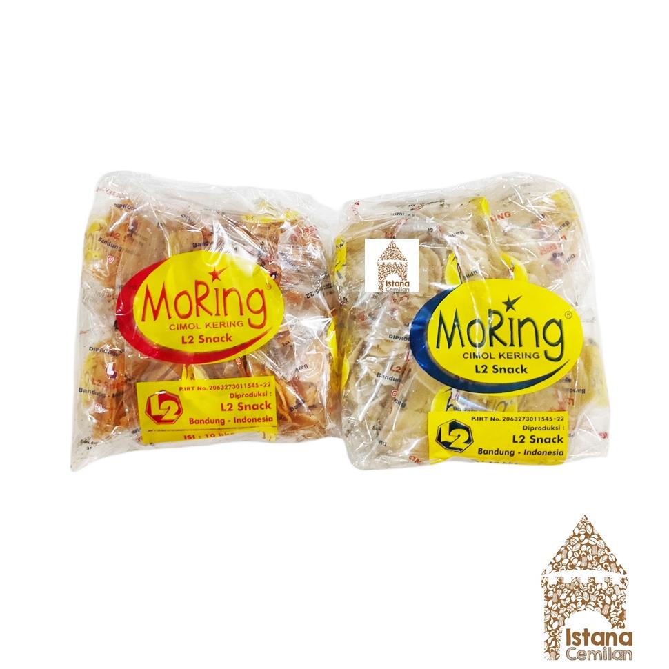 

New Moring Cimol Kering L2 Snack Pedas / Original MINI (isi 10 pcs) PACK