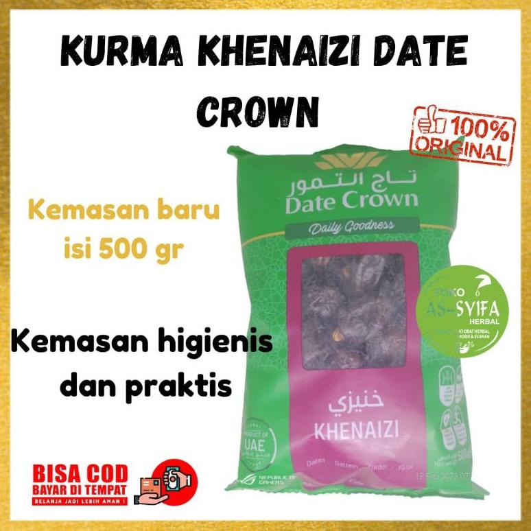 

Terbaru Kurma Khenaizi date crown 500 Gram Original Date Crown Al Foah