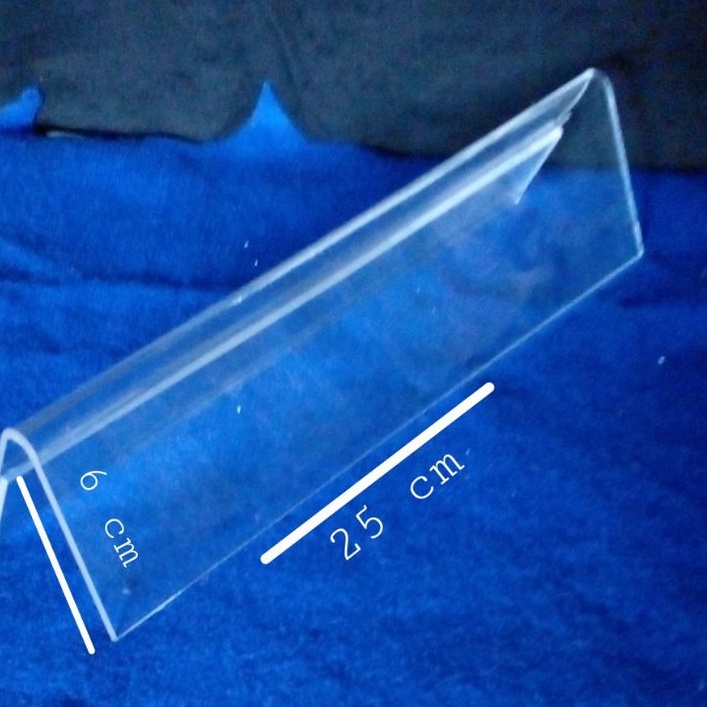 

(COD )NEW_PRODUCT akrilik papan nama meja /name tag 25 cm x 6 cm