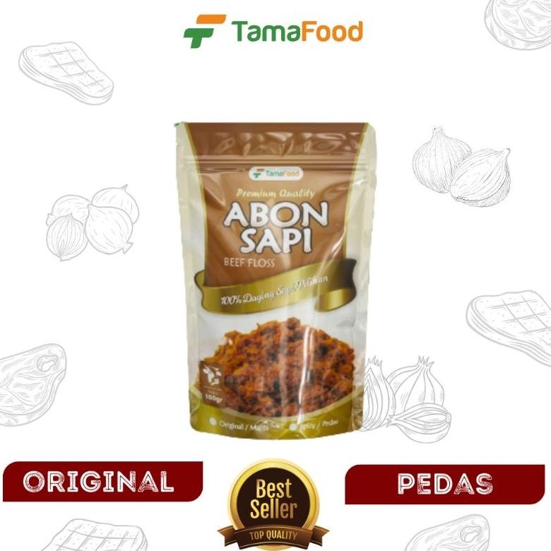 

New Tamafood - Abon Sapi Rasa Original / Pedas 100gram