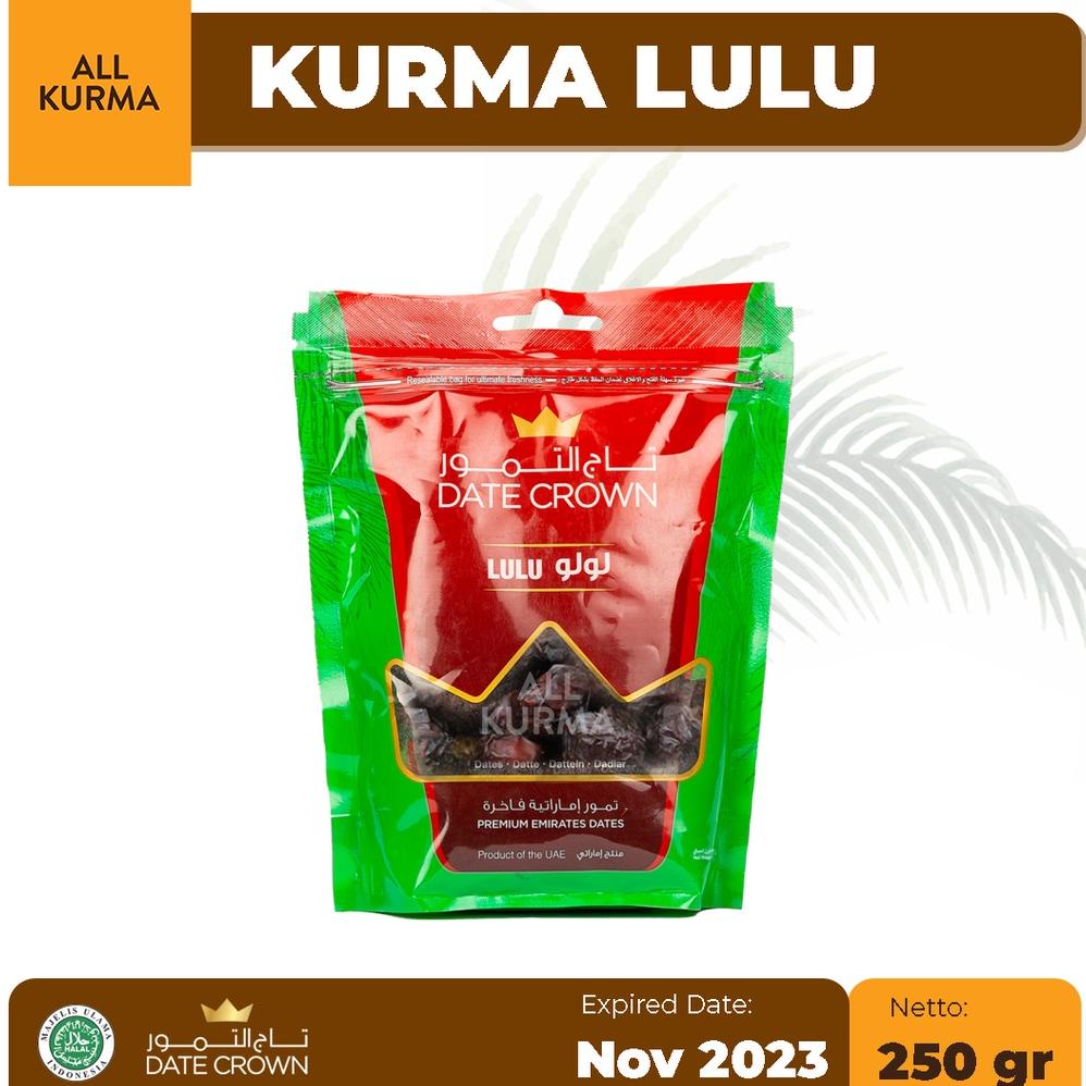 

Sale 7.7 Date Crown Kurma Lulu (250g) dari UAE in Pouch