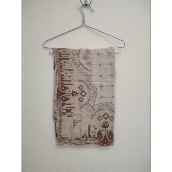 preloved jilbab scarf wearing klamby wk sasak series