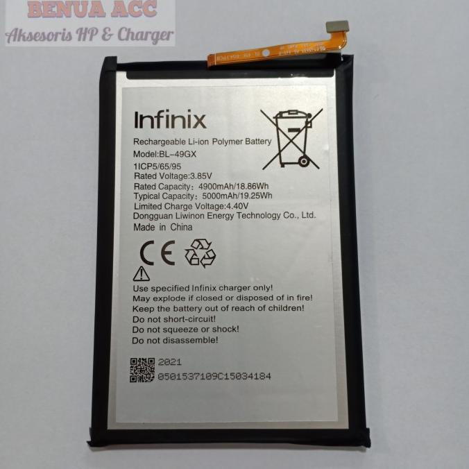 Baterai Batre Battery Infinix Note 7 Lite BL-49GX BL49GX Original