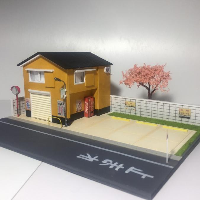 Diorama Garage Jdm 1/64