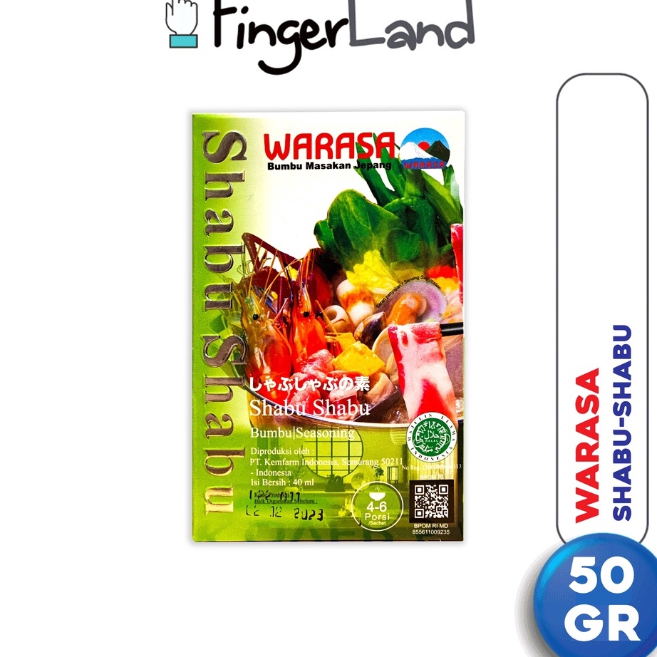 

✨11.11✨ WARASA Shabu-Shabu 50 gram Bumbu Shabu-Shabu Instan