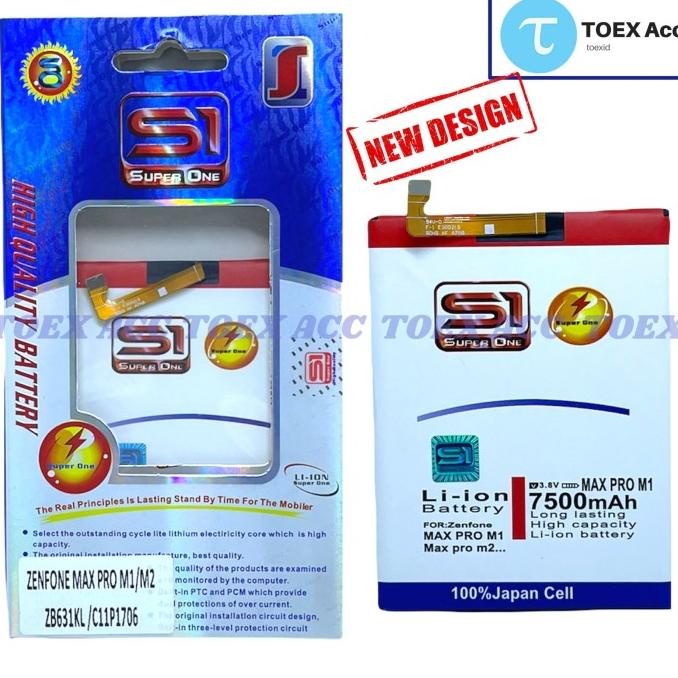 Baterai Asus Zenfone Max Pro M1 M2 - Batre Double Power - SuperOne Ori