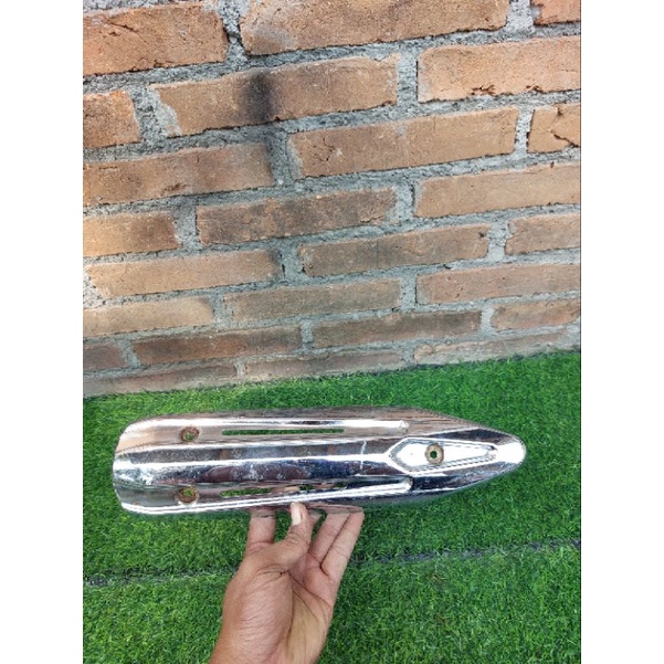 Cover Tutup Knalpot Tameng Knalpot Jupiter Mx New Original