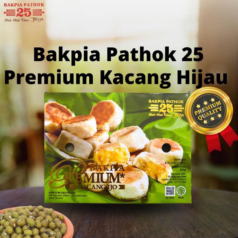 

Harga Murah.. bakpia premium kacang hijau kemas vakum YFJ