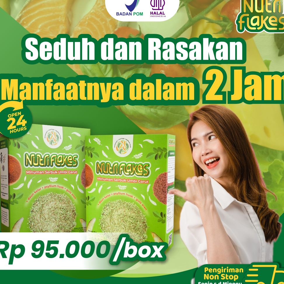 

Free Ongkir Original Nutriflakes - Untuk Asam Lambung, GERD dan Maag Kambuh Perut Mual Melancarkan Sistem Pencernaan Turunkan Kolesterol Nutrifleks