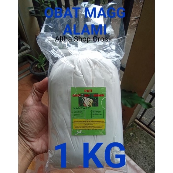 

⚡COD⚡ Tepung Pati GARUT 1KG / Pati Irut Halus / Arrowroot Powder/ Obat ASAM LAMBUNG Obat Magg Nyeri Alami Tanpa Bahan Pengawet / Tepung Angkrik