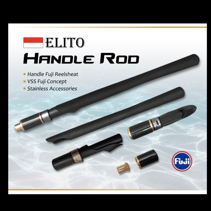 Reelseat Busa Joran Set Eva Vss Elito Fuji Handel Rod