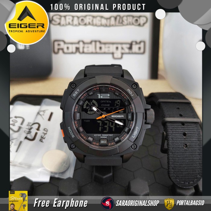 HOT SALE EIGER ANTERO WATCH JAM TANGAN ANALOG DIGITAL ORIGINAL TERMURAH
