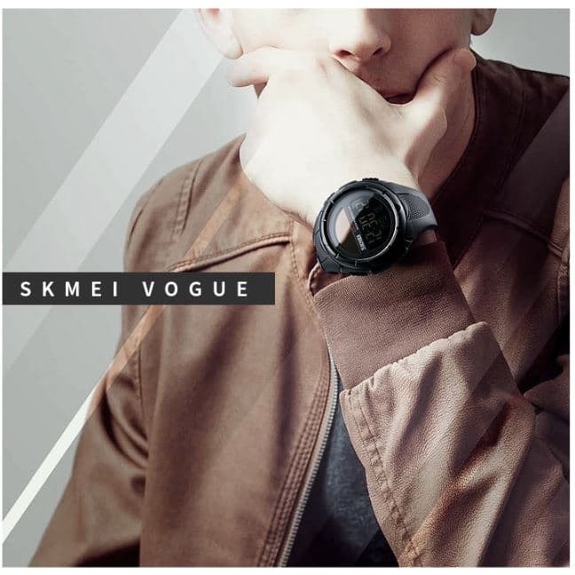 DISKON SPESIAL JAM TANGAN DIGITAL SKMEI SOLAR POWER VOGUE TENAGA PRIA - 1405 TERMURAH