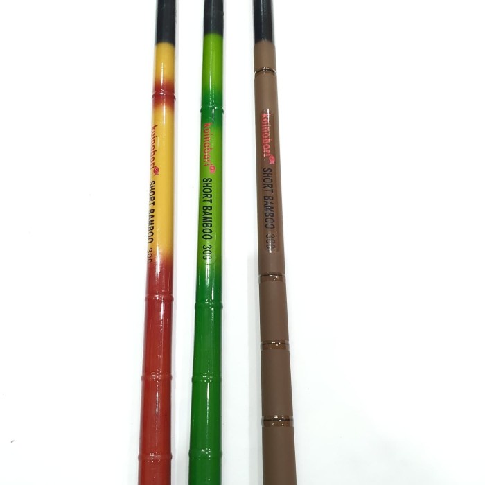 Joran Tegek Pole Bamboo 3 Ruas Pendek
