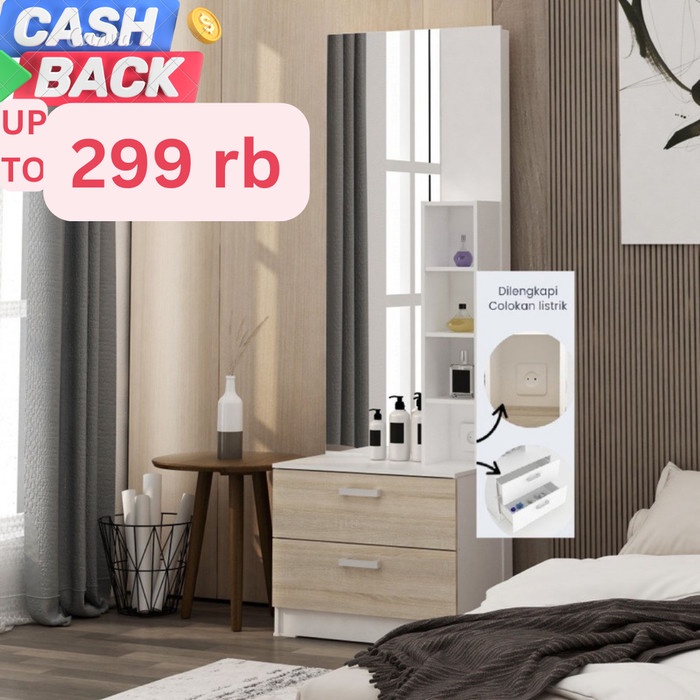 Bestseller Terlaris Meja Rias Alba Ds60