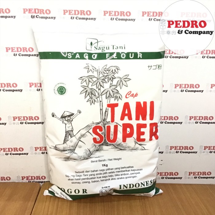 

Terlaris Sagu Tani Cap Tani Super 1 Kg - Sago Flour Tapioca Flour