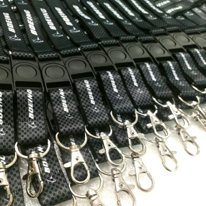 

Terlaris Lanyard / Gantungantali Id Card Boeing Carbon Premium
