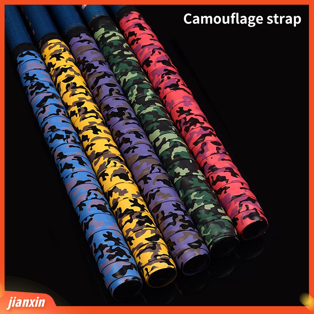 [Jianxin] Strap Pembungkus Joran Pancing Motif Camo Panjang 1.5m Menyerap Keringat