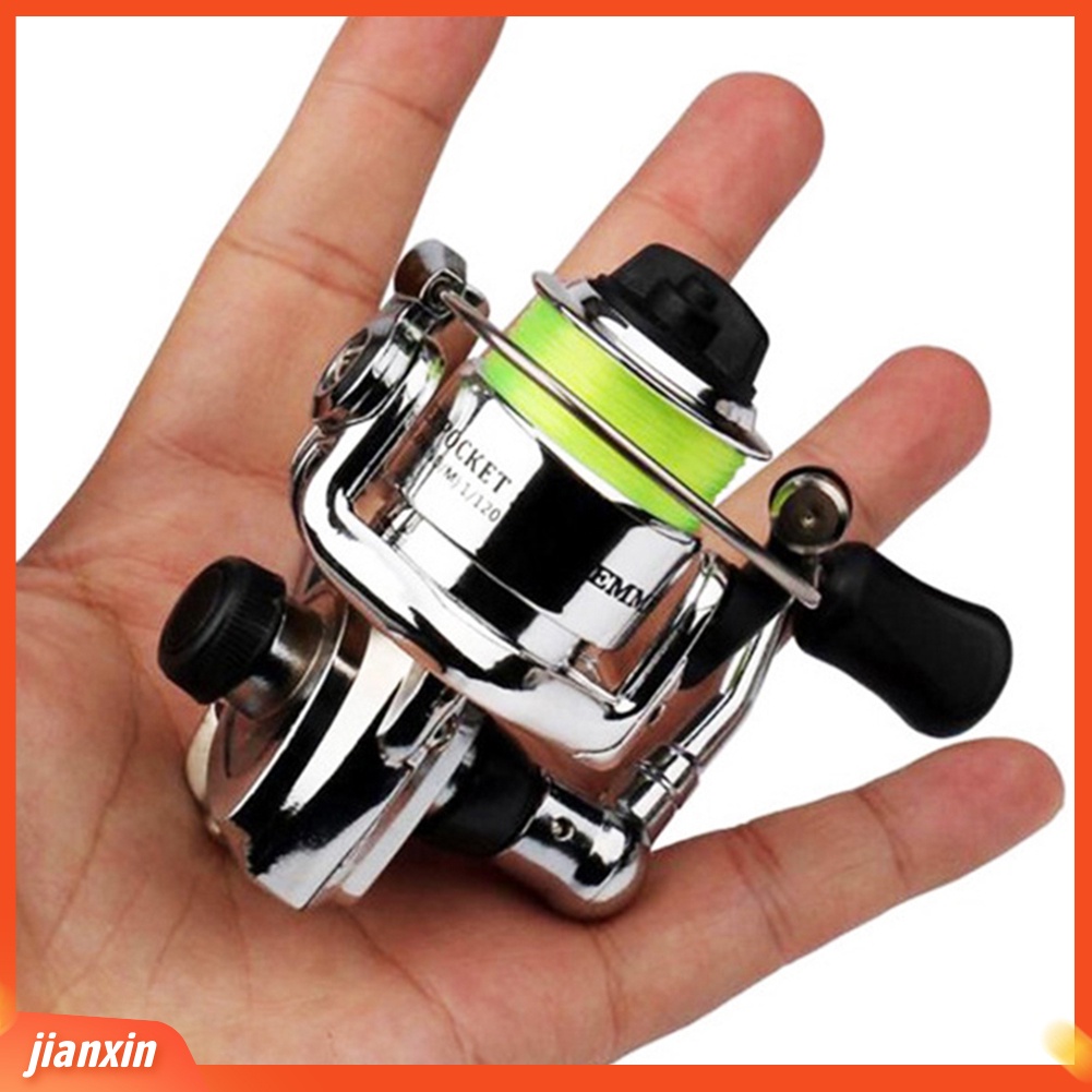 [Jianxin] Fishing Reel / Penggulung Senar Pancing 2 + 1 Ball Bearing Mini Tangan Kanan / Kiri