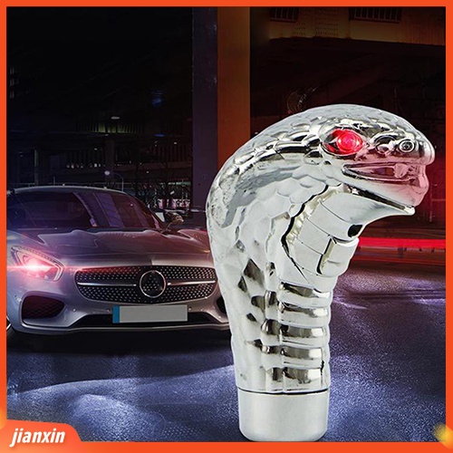 [Jianxin] Universal LED Eyes Car Wave Manual Gear  Knob Snake Shifter